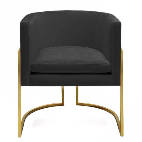 кресло julius chair черное в Костроме