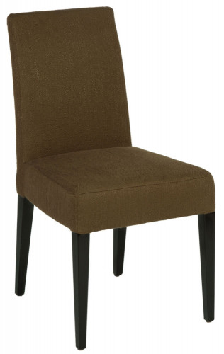 стул aylso dining chair кожа коричневая в Костроме