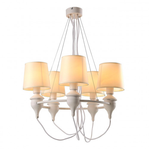 подвесная люстра arte lamp sergio a3326lm-5wh в Костроме