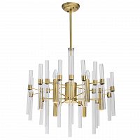 подвесная люстра mw-light альгеро 285010806 латунь в Костроме