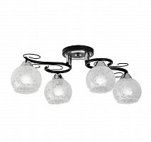 потолочная люстра idlamp carmela 234/4pf-blackchrome в Костроме