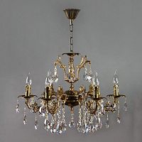 подвесная люстра ambiente granada 2118/6 pb tear drop в Костроме
