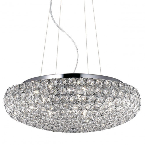подвесной светильник ideal lux king sp7 cromo в Костроме
