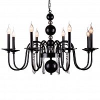 подвесная люстра newport 32208/c black в Костроме