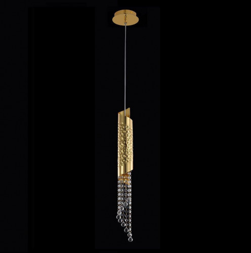 подвесной светильник crystal lux credo sp1 gold в Костроме
