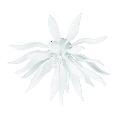 потолочный светильник ideal lux leaves pl6 bianco в Костроме