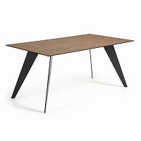 стол nack 160x90 черный, фарфоровый corten c366k10 от la forma (ex julia grup) в Костроме