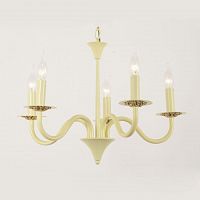 подвесная люстра lucia tucci messina 1890.5 cream white в Костроме
