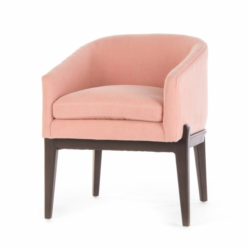 кресло copeland dining chair розовое в Костроме
