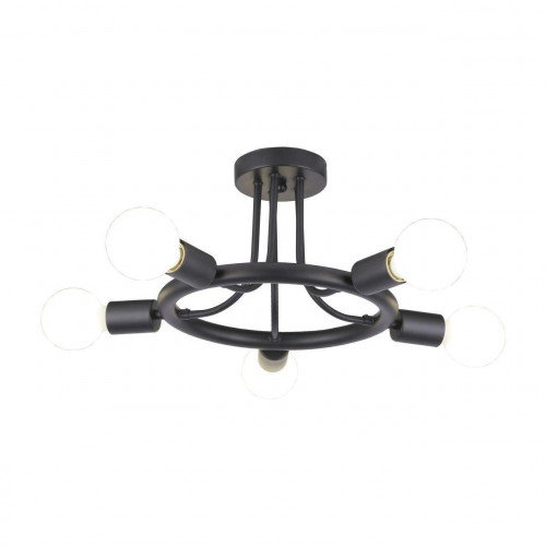 потолочная люстра arte lamp a6063pl-5bk в Костроме