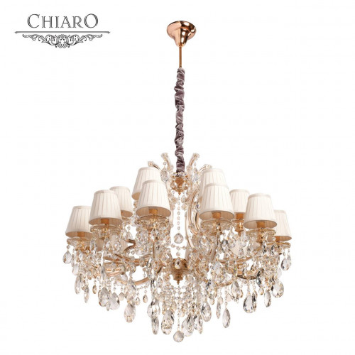 подвесная люстра chiaro даниэль 479010718 золото в Костроме