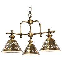 подвесная люстра arte lamp kensington a1511lm-3pb бронза в Костроме