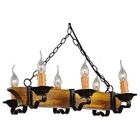 подвесная люстра arte lamp taverna a9525lm-6br в Костроме