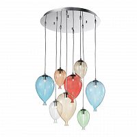подвесная люстра ideal lux clown sp8 color в Костроме
