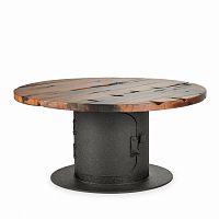 стол кофейный stove чёрный в Костроме