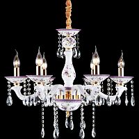 подвесная люстра arte lamp contessa a6613lm-6go в Костроме