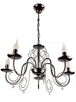 подвесная люстра toplight sylvia tl6040d-05bc в Костроме