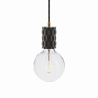 подвесной светильник beton glitter black brass в Костроме