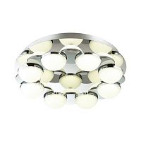 потолочная светодиодная люстра odeon light conti 4106/64cl в Костроме