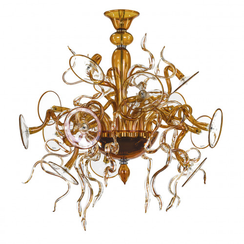 подвесная люстра lightstar ricciolo 894153 в Костроме