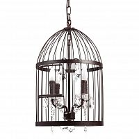 люстра vintage birdcage (51*34*54) коричневая в Костроме