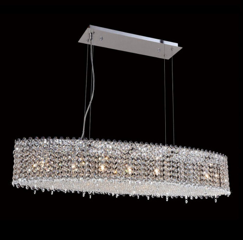 подвесной светильник crystal lux eternidat sp7 chrome в Костроме