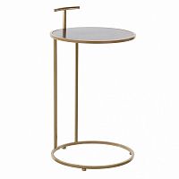 стол glass circle золотой, черный в Костроме