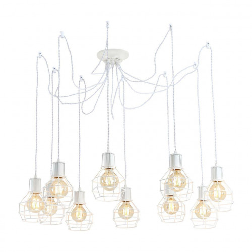 подвесная люстра arte lamp a9182sp-10wh в Костроме