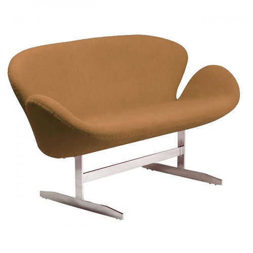 диван swan sofa прямой коричневый в Костроме