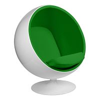 кресло eero aarnio style ball chair зеленое в Костроме