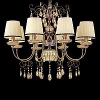подвесная люстра newport 10508/c бронза в Костроме