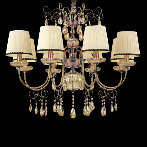 подвесная люстра newport 10508/c бронза в Костроме