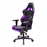 кресло геймерское dxracer racing черно-фиолетовое в Костроме