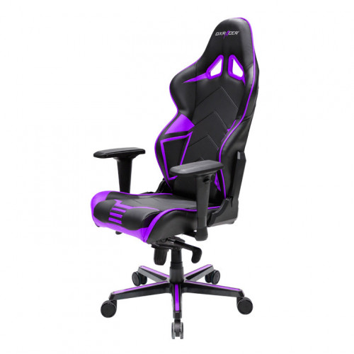 кресло геймерское dxracer racing черно-фиолетовое в Костроме
