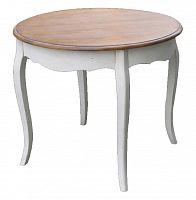стол обеденный круглый mobilier de maison белый в Костроме