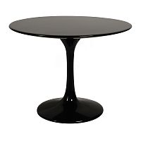стол журнальный eero saarinen style tulip table черный в Костроме