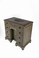 стол mini pedestal desk зеленый с рисунком в Костроме