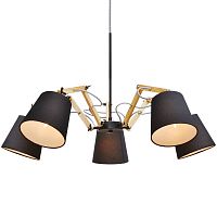 подвесная люстра arte lamp pinoccio a5700lm-5bk в Костроме