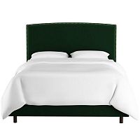 кровать двуспальная 180х200 зеленая everly emerald в Костроме