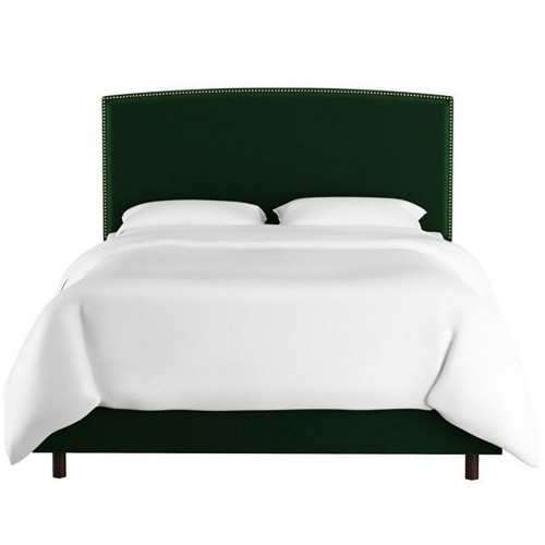кровать двуспальная 180х200 зеленая everly emerald в Костроме