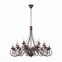 подвесная люстра st luce manjero sl313.703.18 коричневая в Костроме