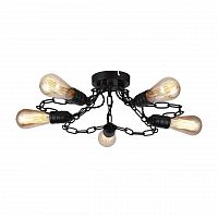 потолочная люстра arte lamp a9344pl-5bk в Костроме