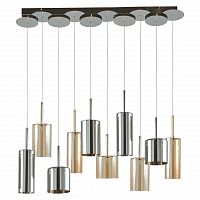дизайнерская подвесная люстра spot light flaconetta 1301028 серая в Костроме