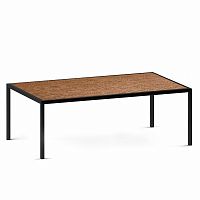 стол журнальный london ultra lite black темный дуб в Костроме