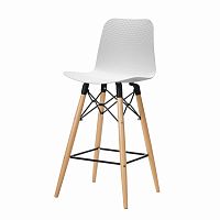 полубарный стул eiffel (eames style) белый в Костроме