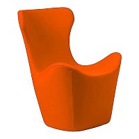 кресло papilio lounge chair оранжевое в Костроме
