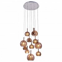 дизайнерская подвесная люстра spot light bellezia 1781213 медь в Костроме