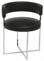 стул sirio black leather в Костроме