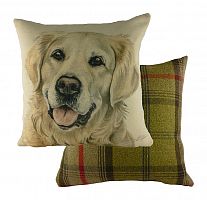подушка с принтом waggydogs golden retriever в Костроме