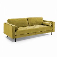 диван bogart sofa 2 двухместный темно-желтый от la forma (ex julia grup) в Костроме